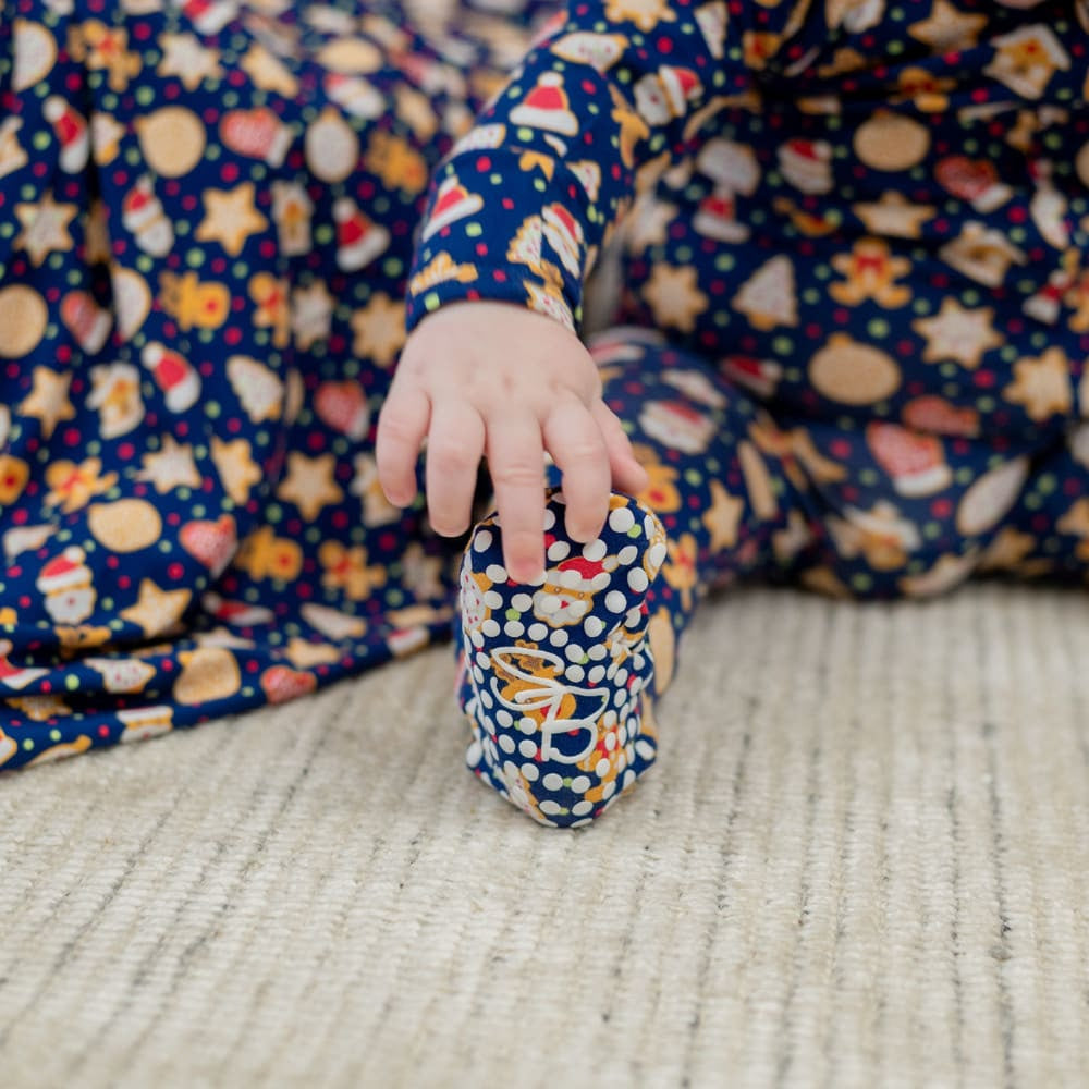 Zipper Footie - Cookie Cutouts - Onesie