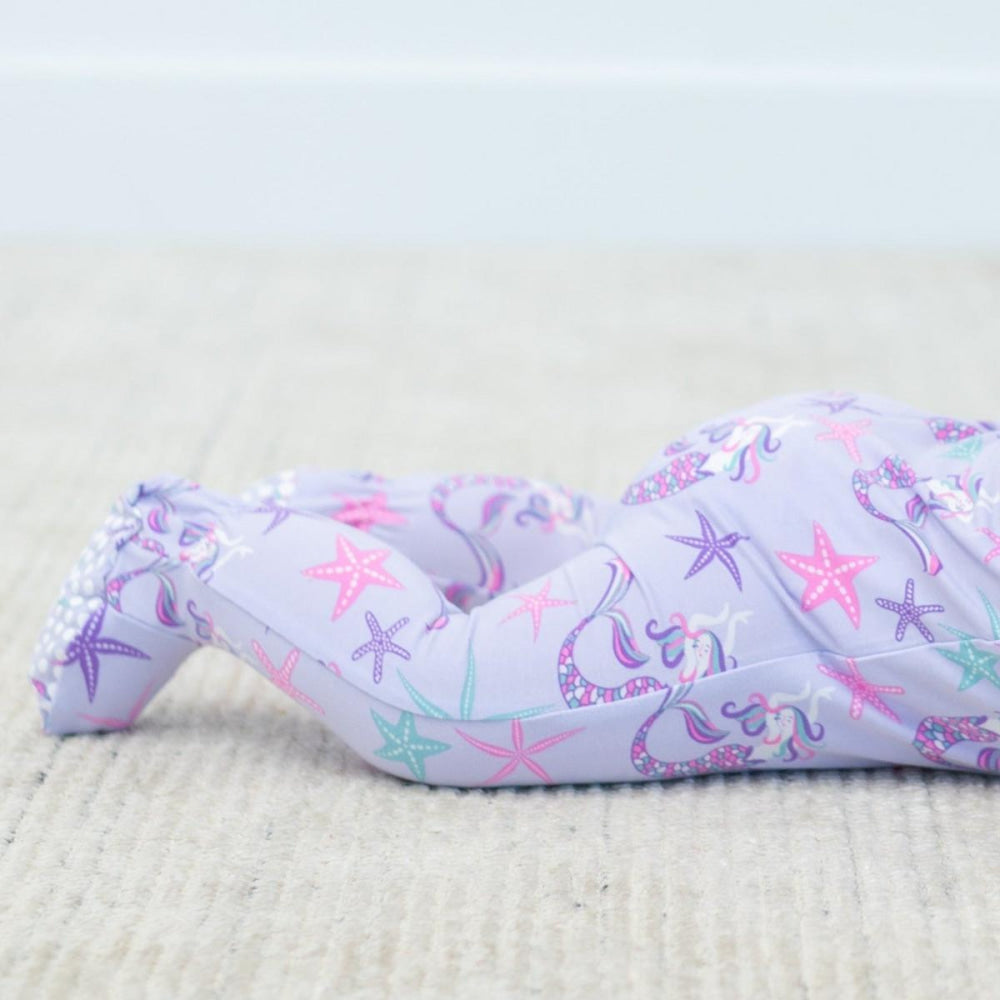 Zipper Footie - Mermaid Purple - Onesie