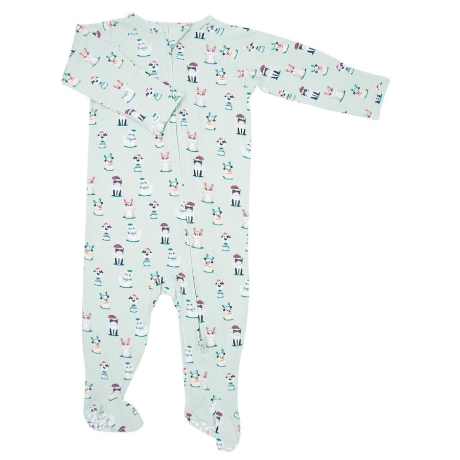 Zipper Footie - Posh Little Pets - Onesie