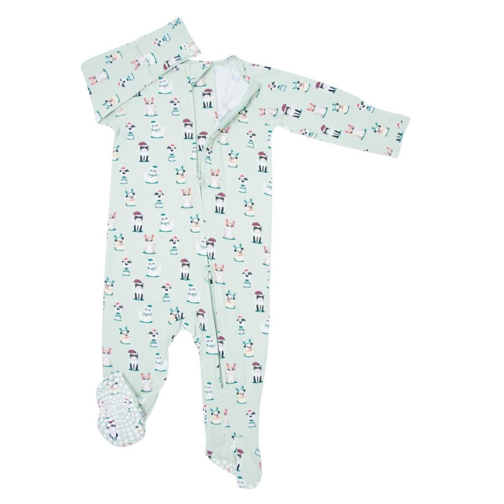 Zipper Footie - Posh Little Pets - Onesie