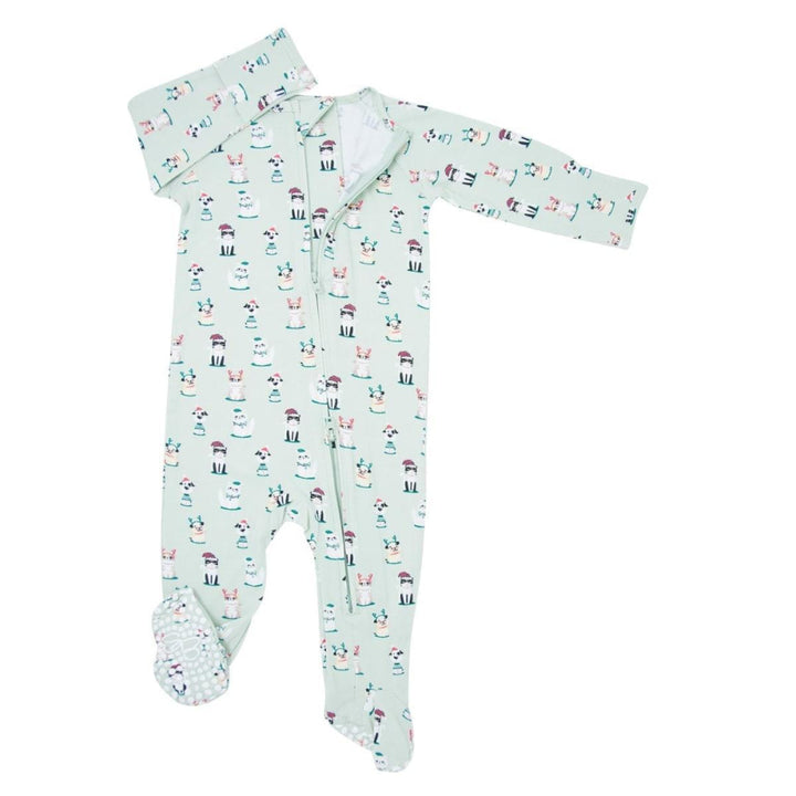 Zipper Footie - Posh Little Pets - Onesie