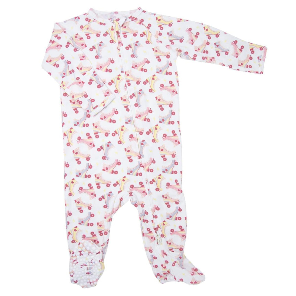 Zipper Footie - Skates Baby - Onesie