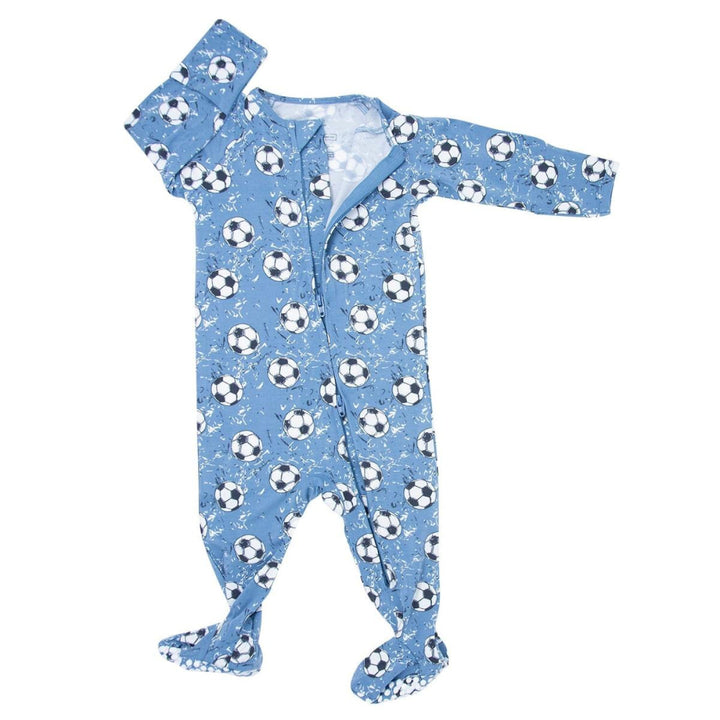Zipper Footie - Soccer Captain - Onesie