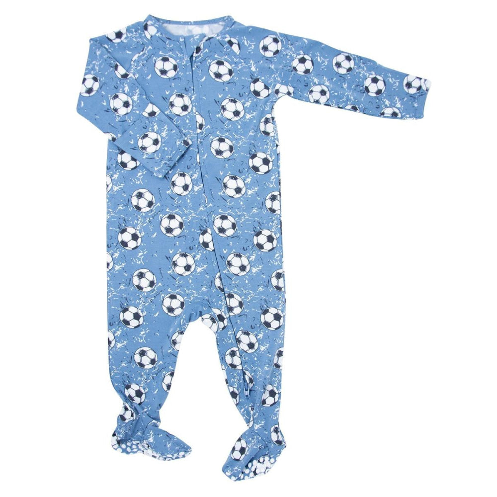 Zipper Footie - Soccer Captain - Onesie