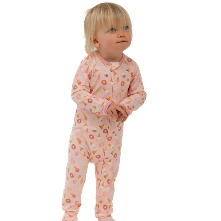 Zipper Footie - Sweetie - Newborn - Onesie