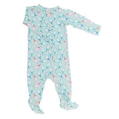 Zipper Footie - Tennis - Pajamas