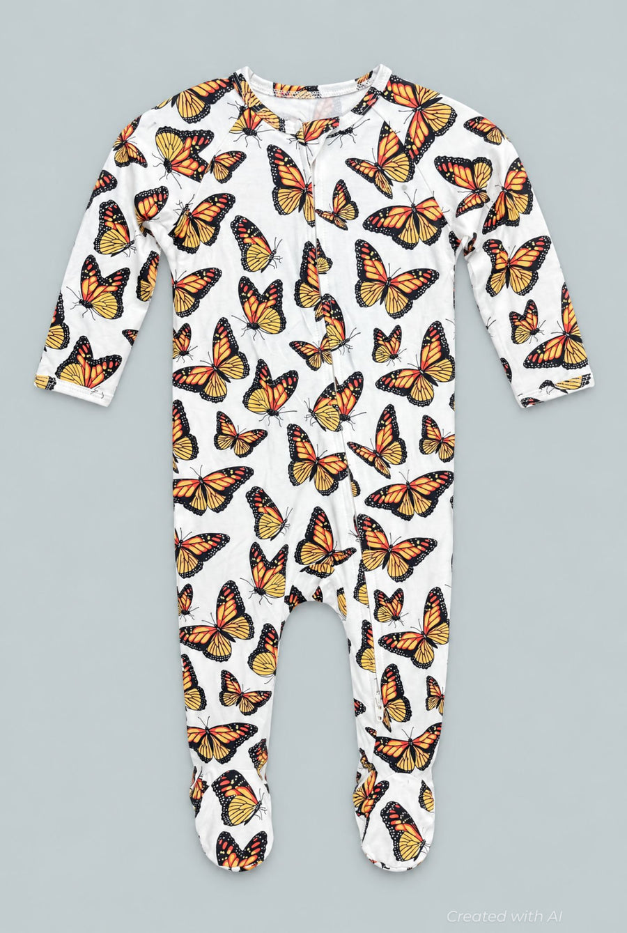 Zipper Footie - The Great Migration - Pajamas