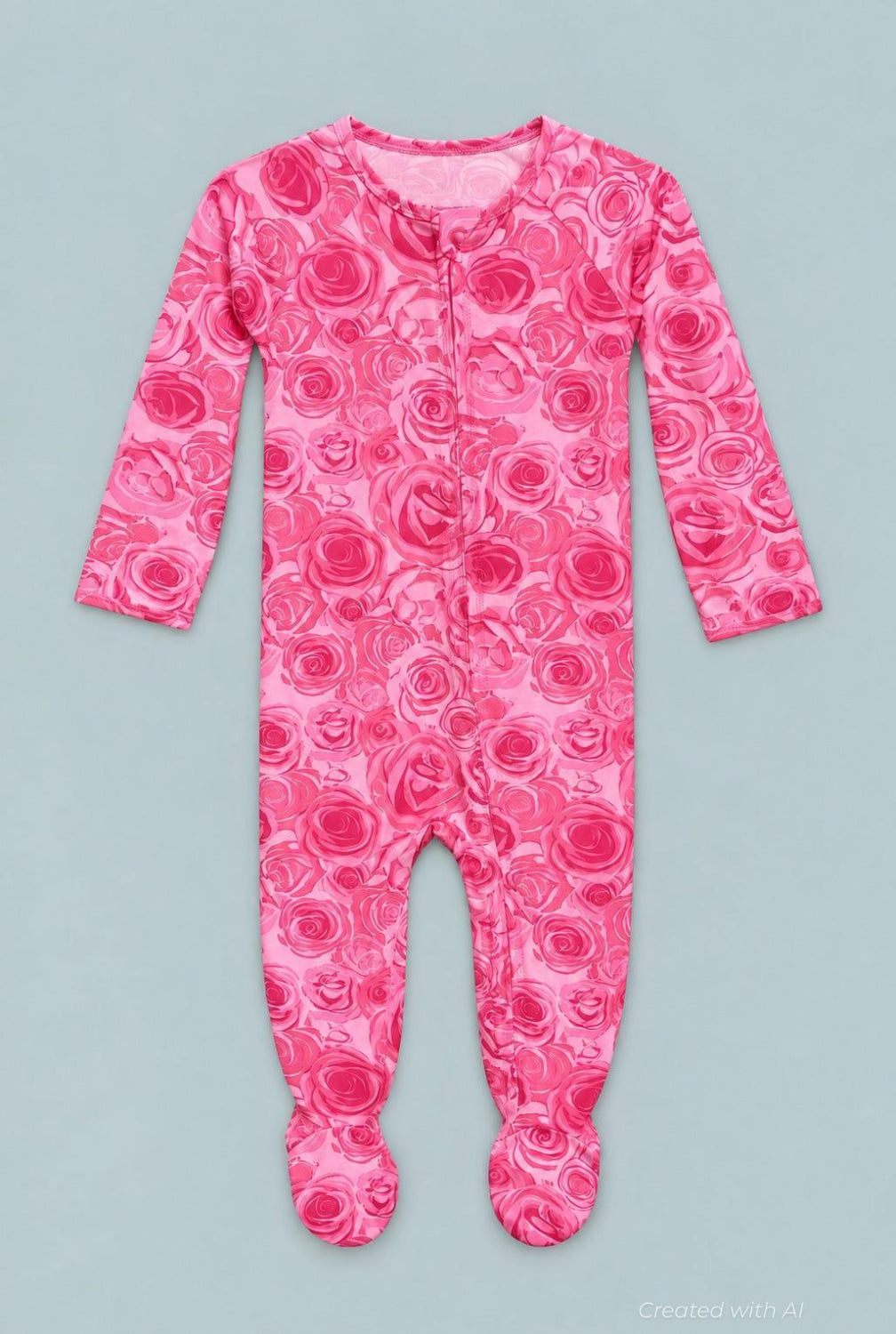 Zipper Footie - This Must Be Love - Onesie