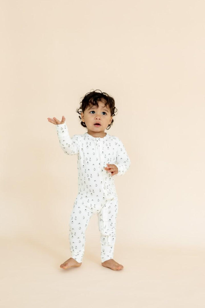Zipper Sleeper - Penguin Pals - 3-6-m - Onesie
