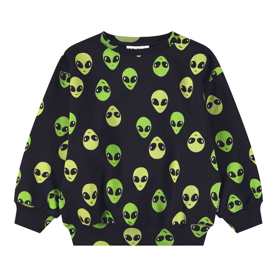 Monti Sweat Shirt - Alien Faces