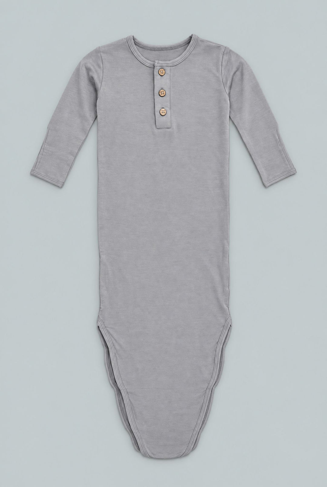 Knotted Gown - Steely Grey