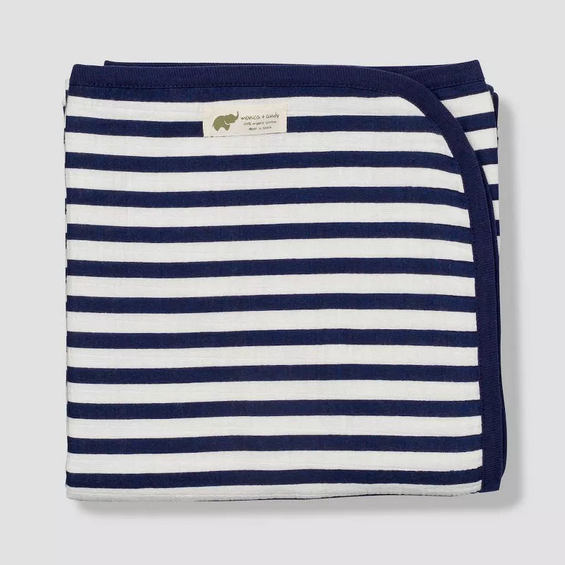 Hospital Cuddle Box - Navy Stripes