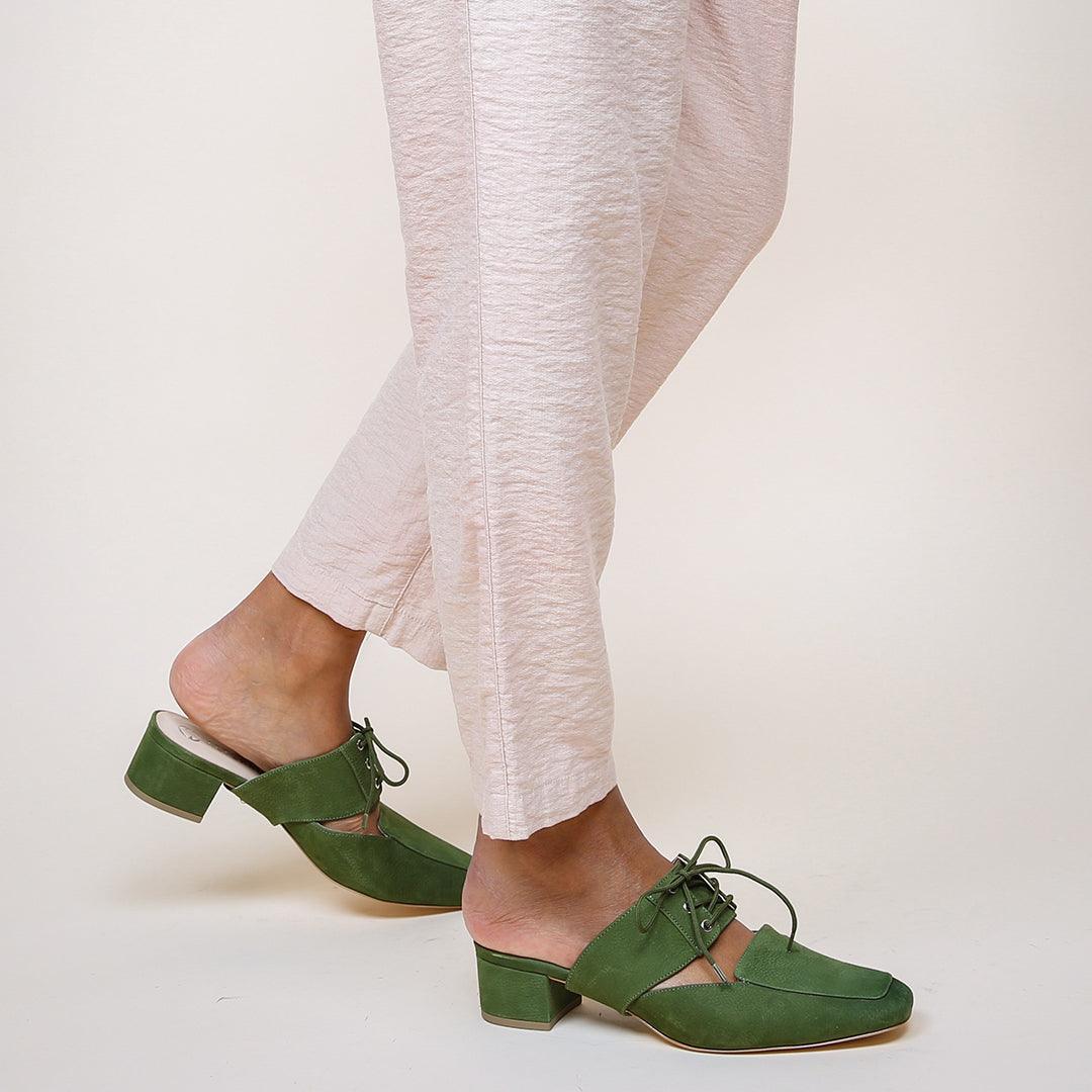 Moss Loafer + Tilda - Green