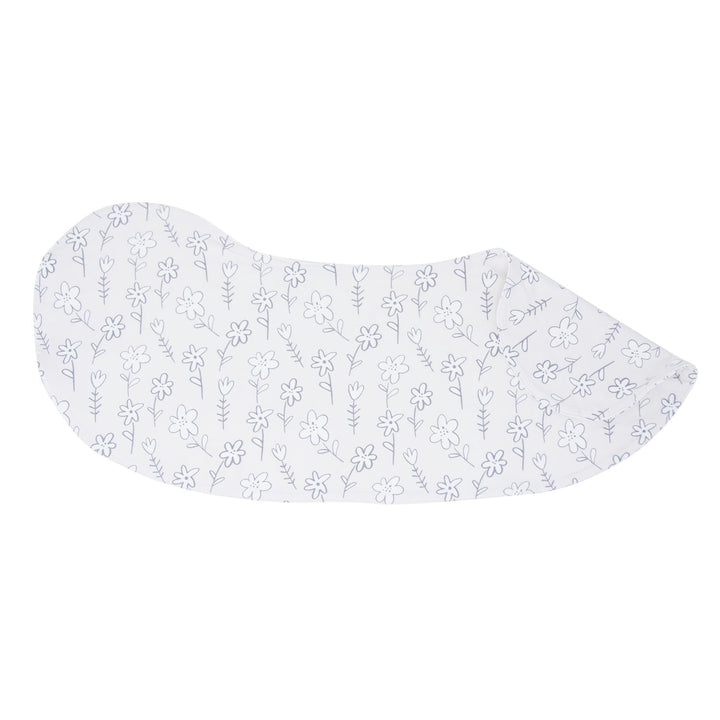 Burp Cloth - Grey Doodle