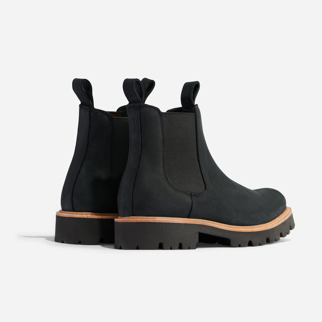 Go-To Lug Chelsea Boot - Black - FINAL SALE