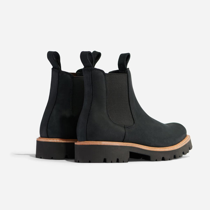 Go-To Lug Chelsea Boot - Black - FINAL SALE